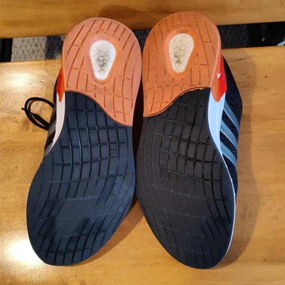 Adidas Kaptir Super Trail running shoes black orange white and gray size 9 - Picture 9 of 11